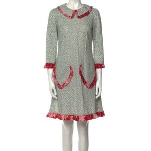 Batsheva Strawberry Floral Dress (US 4)
